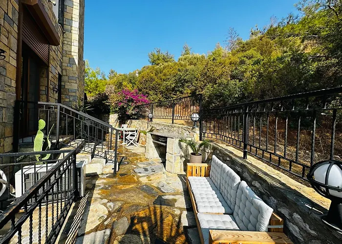 Deniz Manzarali Tas Villa