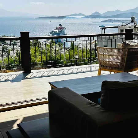 Deniz Manzarali Tas Βίλα *